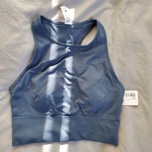 Lululemon Ebb to Train Bra size 6 Blue